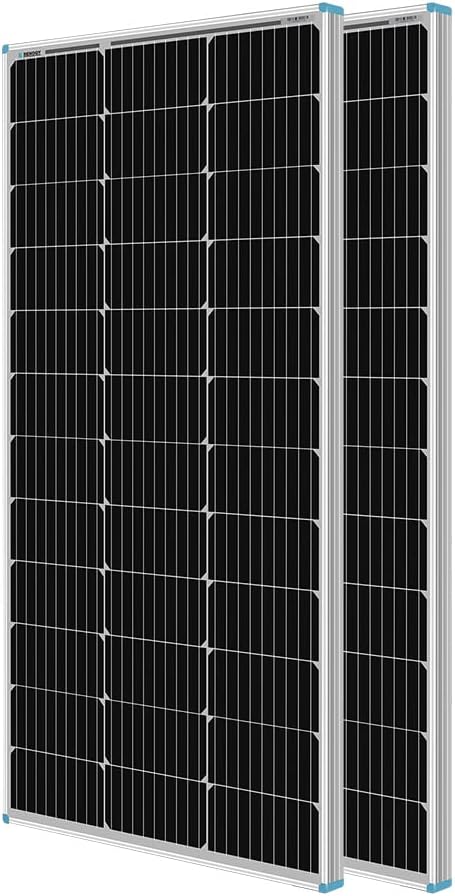 12 Volt 100 Watt Monocrystalline Solar Panel Q715212
