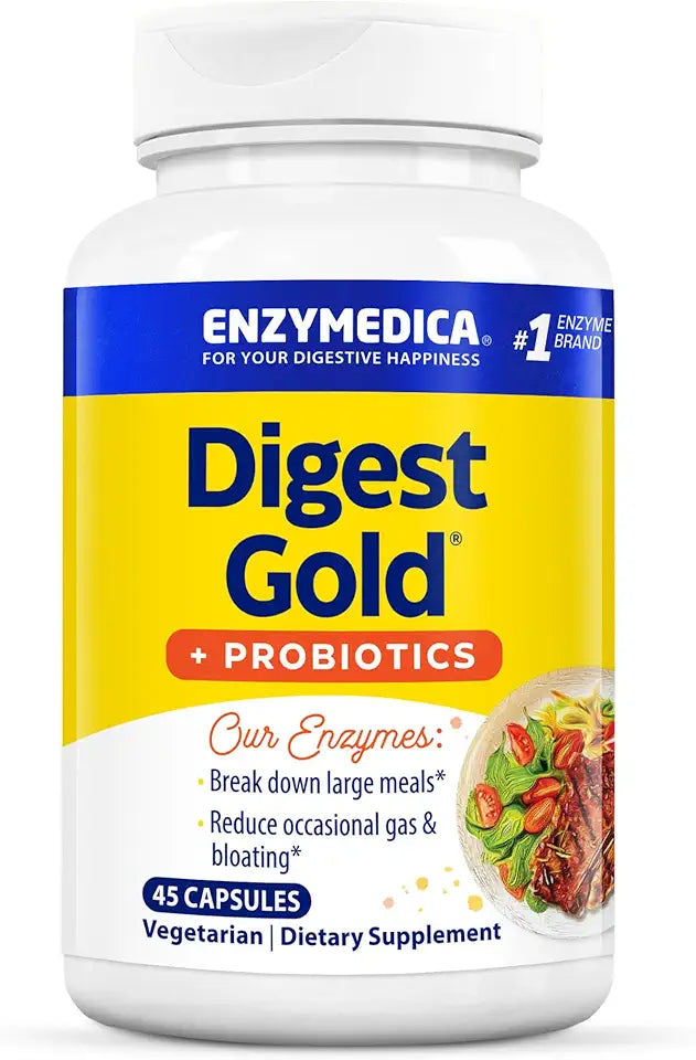 Digestive Enzymes & Probiotics 45 Count E179639