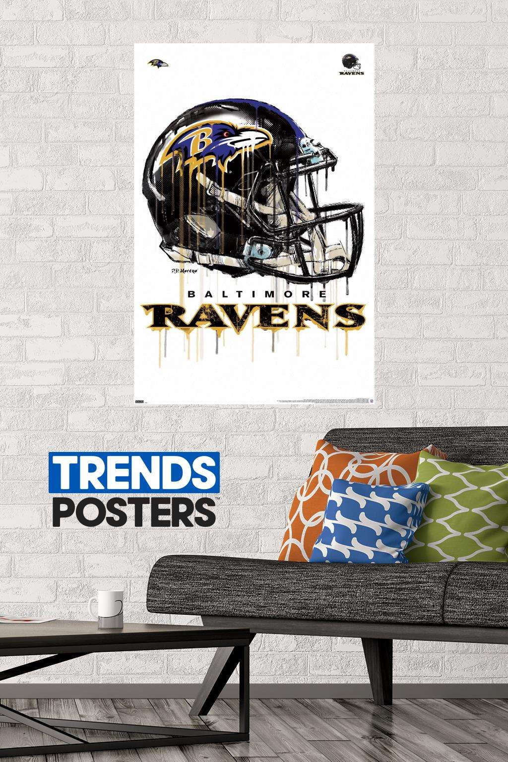 Baltimore Ravens Wall Poster 22.375 x 34 X4360