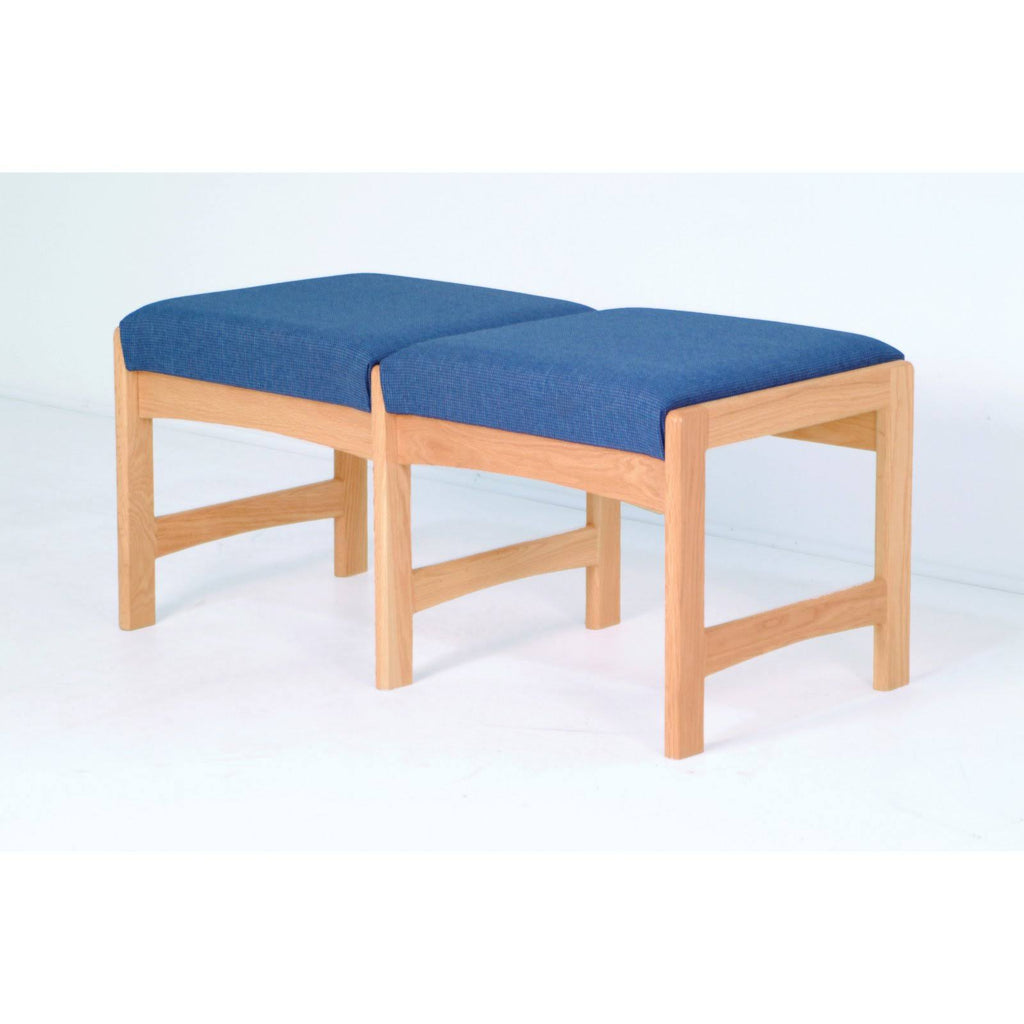 Powder Blue Two Seat Wooden Bench S513