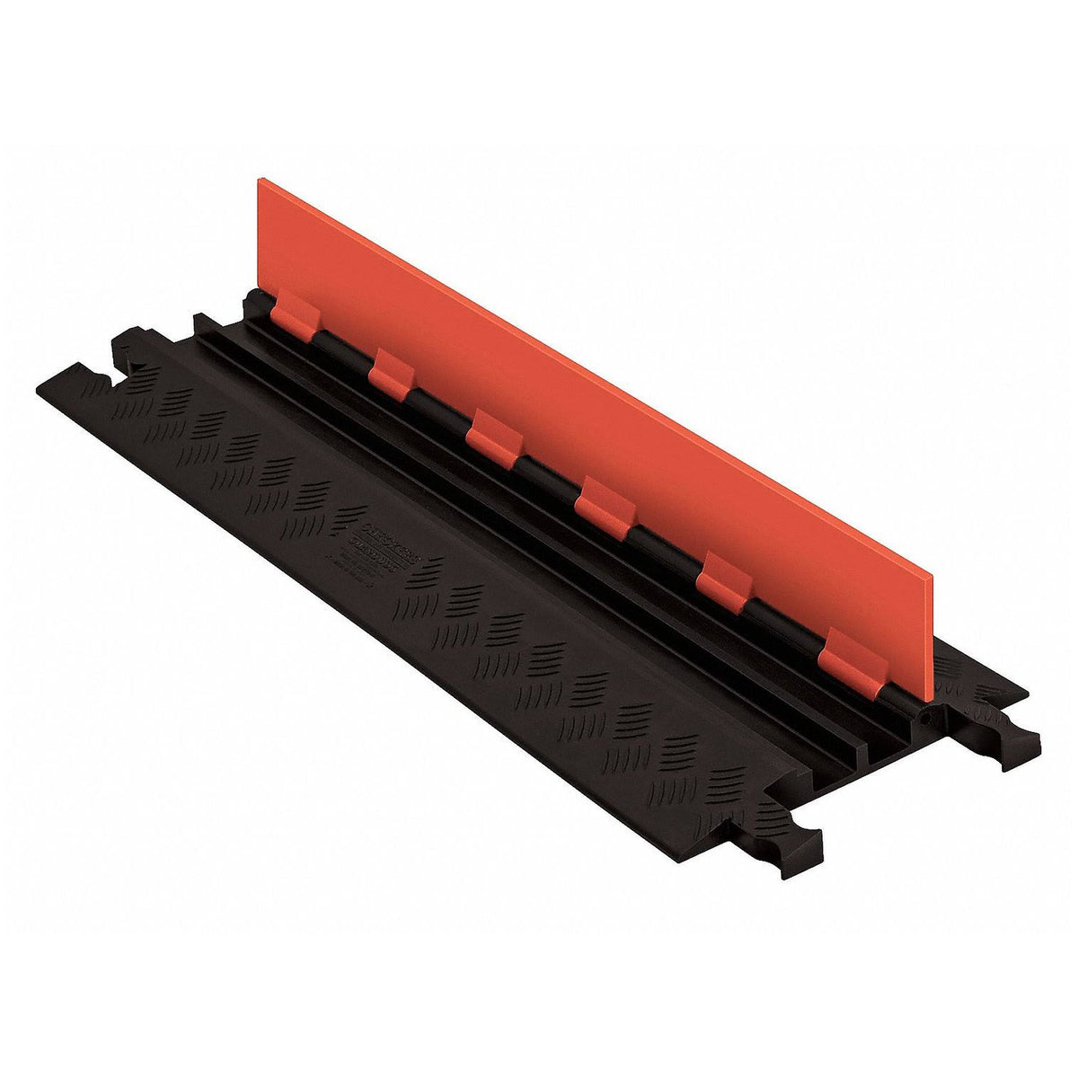 Black Orange 2-Channel Cable Protector J78869
