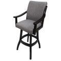 Mojave Gray Swivel Wood Extra Tall Bar Stool H3928