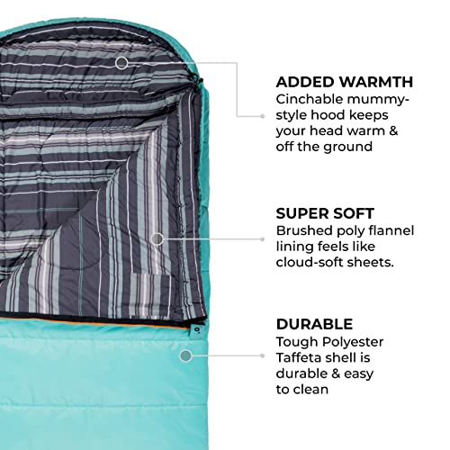 0 Degree Sleeping Bag with Compression Sack G349