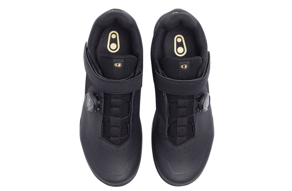 Mallet Boa Black Gold Cycling Shoes I379139