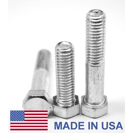 1/2-20 x 3 1/2 Fine Thread Grade 5 Hex Cap Screw, Medium Carbon Steel Zinc Plated, Pk 75 I6511
