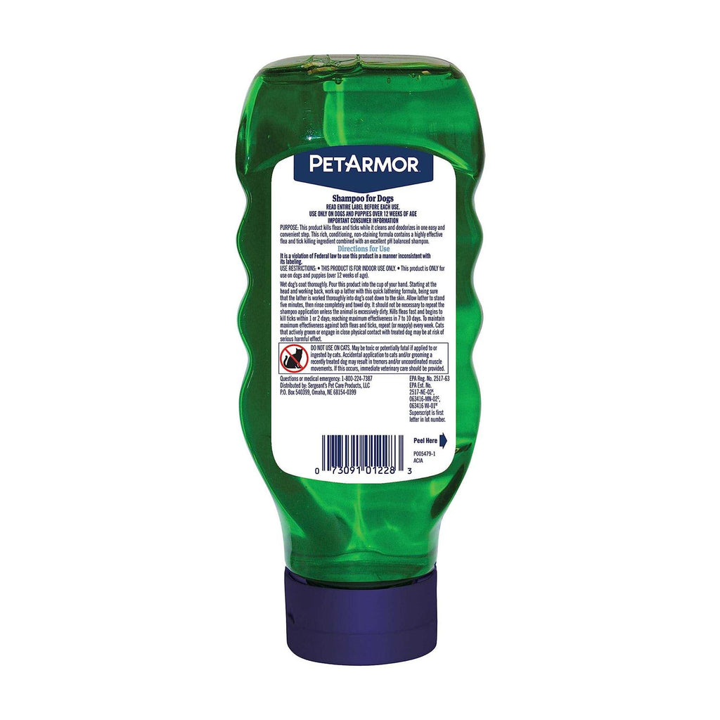 Flea and Tick Shampoo for Dogs Z115