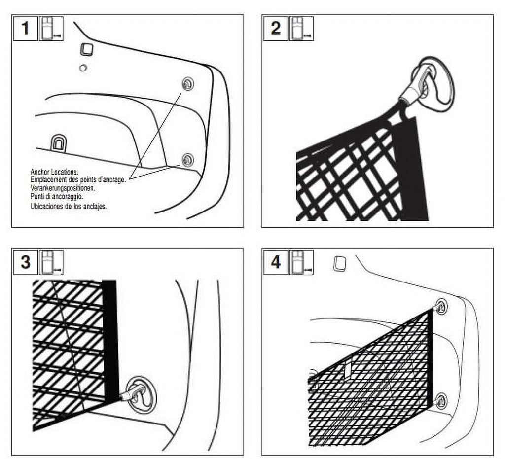 Trunk Cargo Net for Subaru Impreza 2012-2016 Crosstrek 2013-2017 Y879423