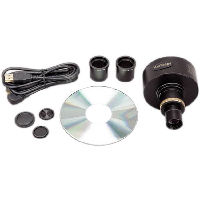 10MP Microscope Digital Camera with Focusable Lens and Calibration Kit U929
