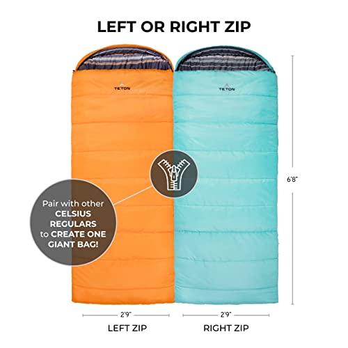 0 Degree Sleeping Bag with Compression Sack G349
