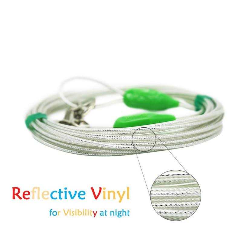 Reflective Tie-Out Cable G340