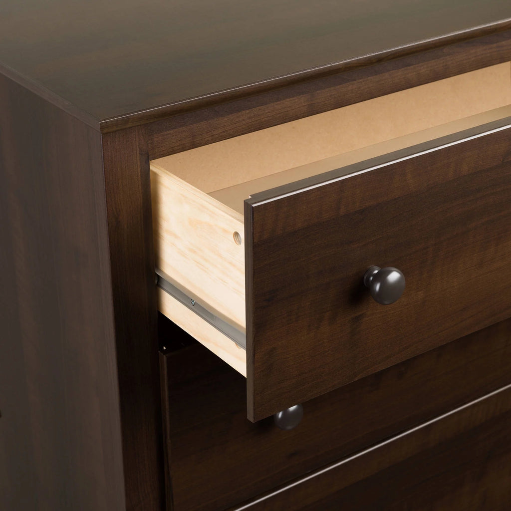 Espresso 1-Drawer Bedroom Nightstand R689