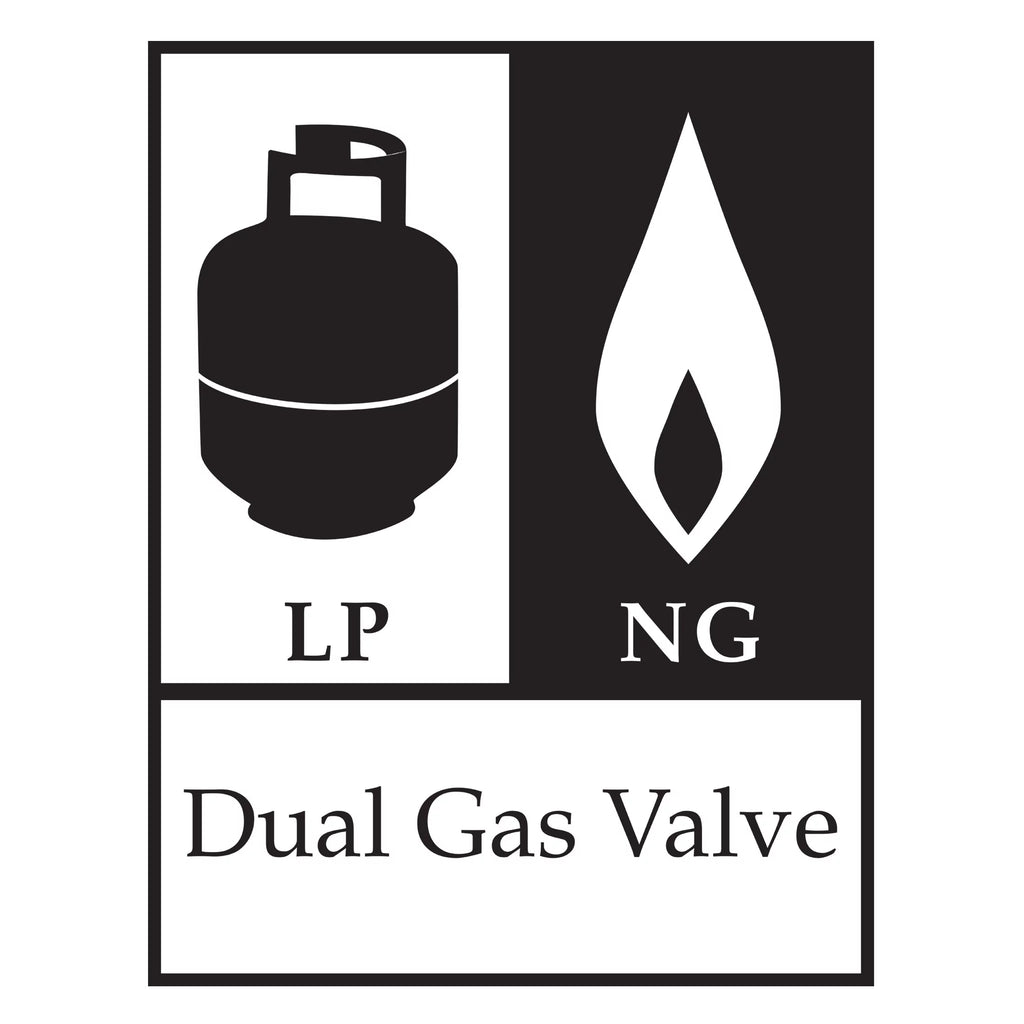 2-Burner Dual Fuel Gas Grill D26842