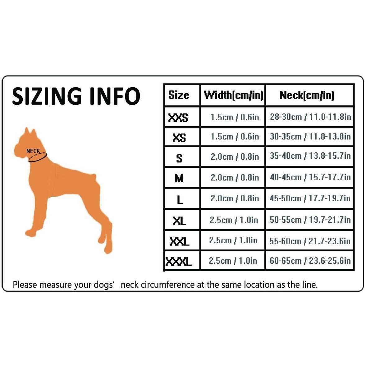 Soft Padded Reflective Dog Collar W202918