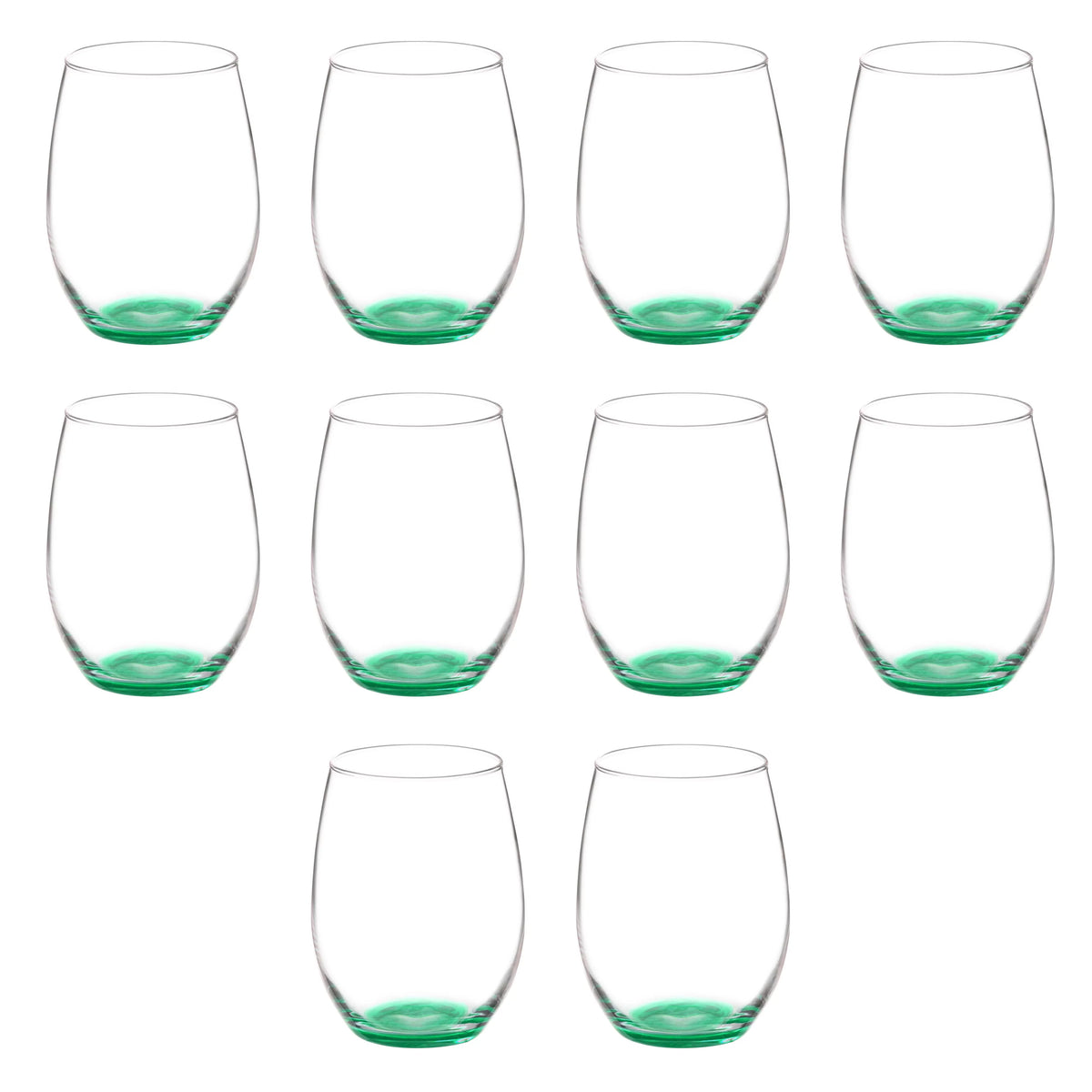 Stemless Wine Glasses Set V793