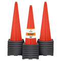 Orange PVC Plastic Traffic Cones X59207