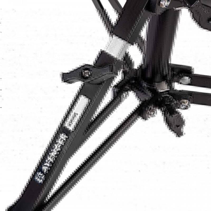Black Baby Alu Stand 25 with Leveling Leg H494