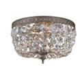 Bronze Two Light Ceiling Mount K741