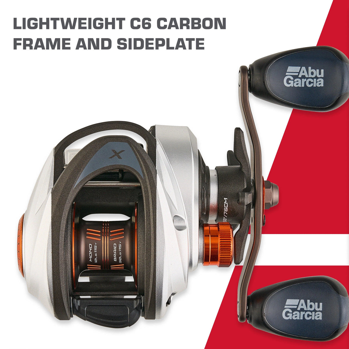 Low Profile Fishing Reel Left Handle H5194
