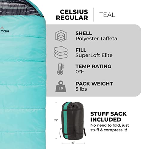0 Degree Sleeping Bag with Compression Sack G349