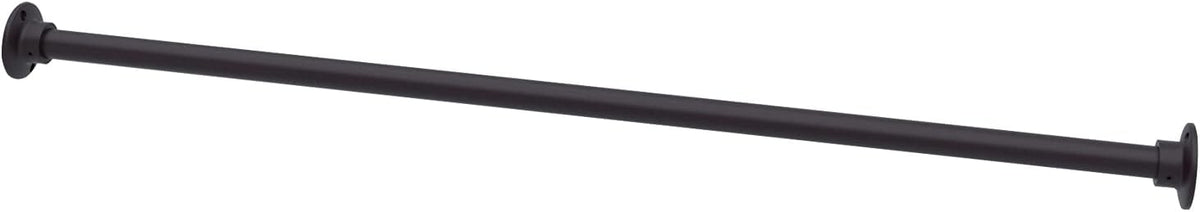 60" Aluminum Straight Shower Curtain Rod Oil Rubbed Bronze Finish H419