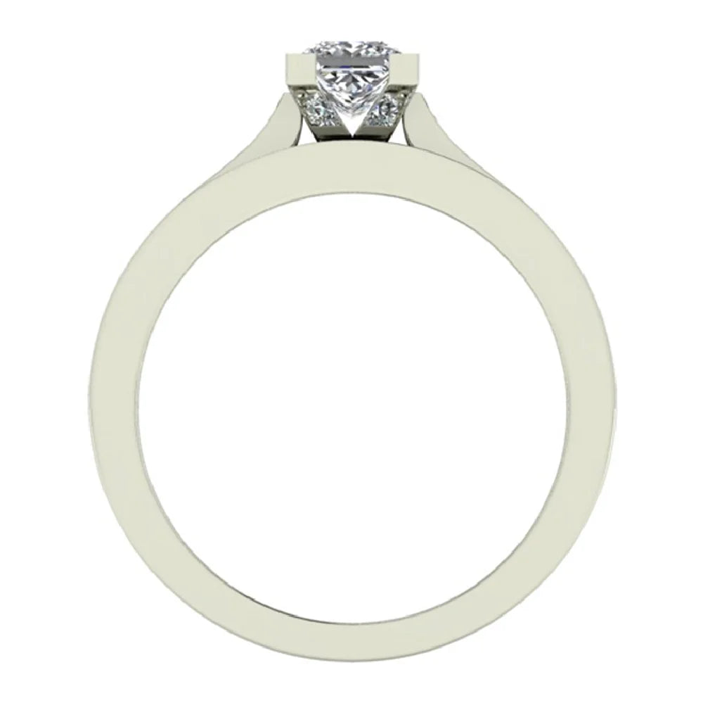 14K White Gold Diamond Wedding Ring Set 1.25 Carat Total Weight X649520