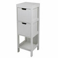 Tall Cabinet with 2 Drawers and 1 Open Shelf G4908