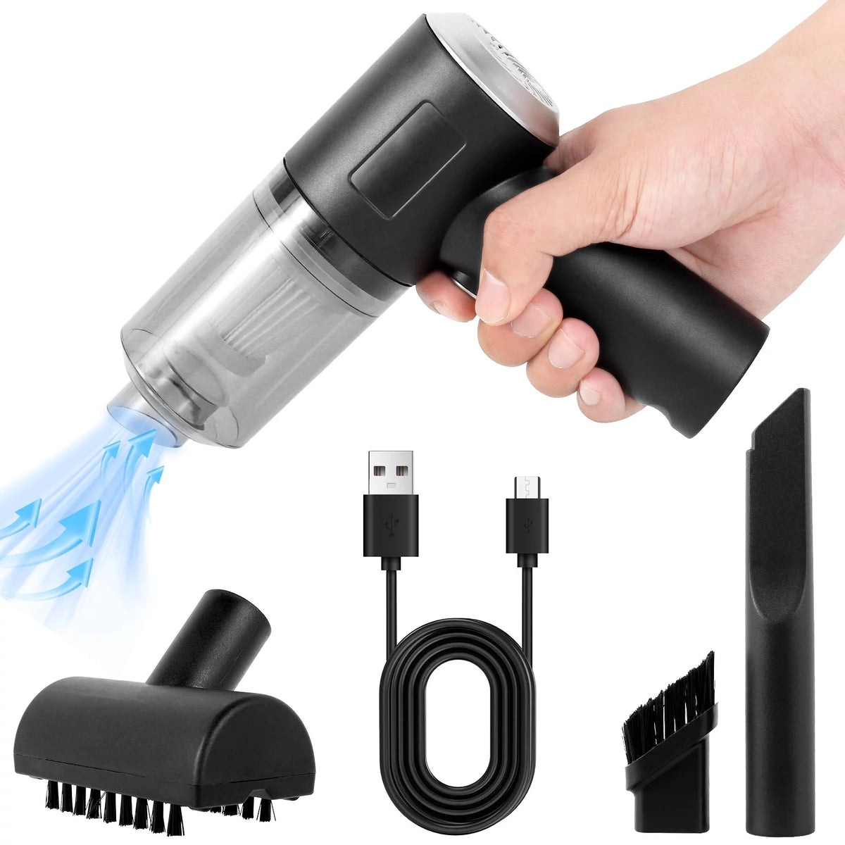 Cordless Handheld Car Vacuum Cleaner 6000pa Y938