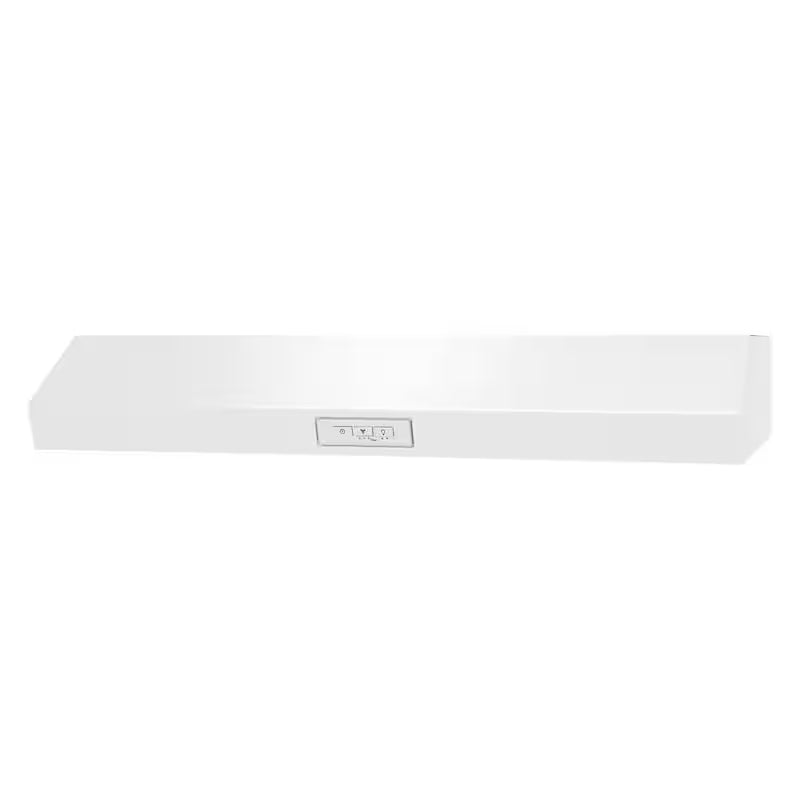 White Convertible Undercabinet Range Hood with Carbon Filter V917