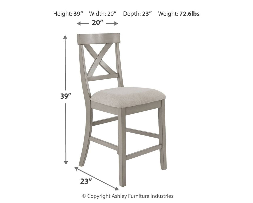 Upholstered Barstool (Set of 2) E89123