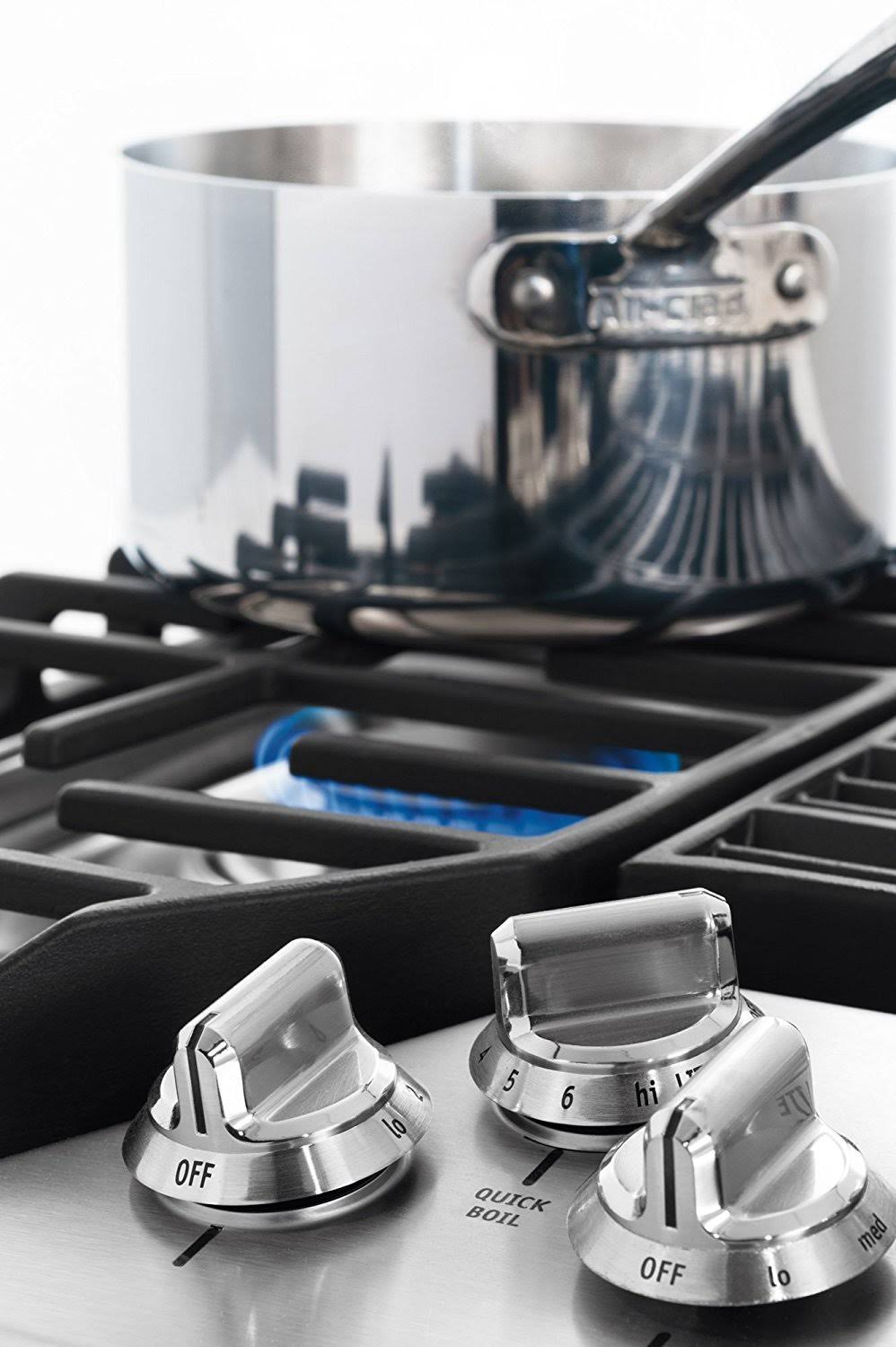 30x22 Gas Downdraft Cooktop Stainless Steel F84932