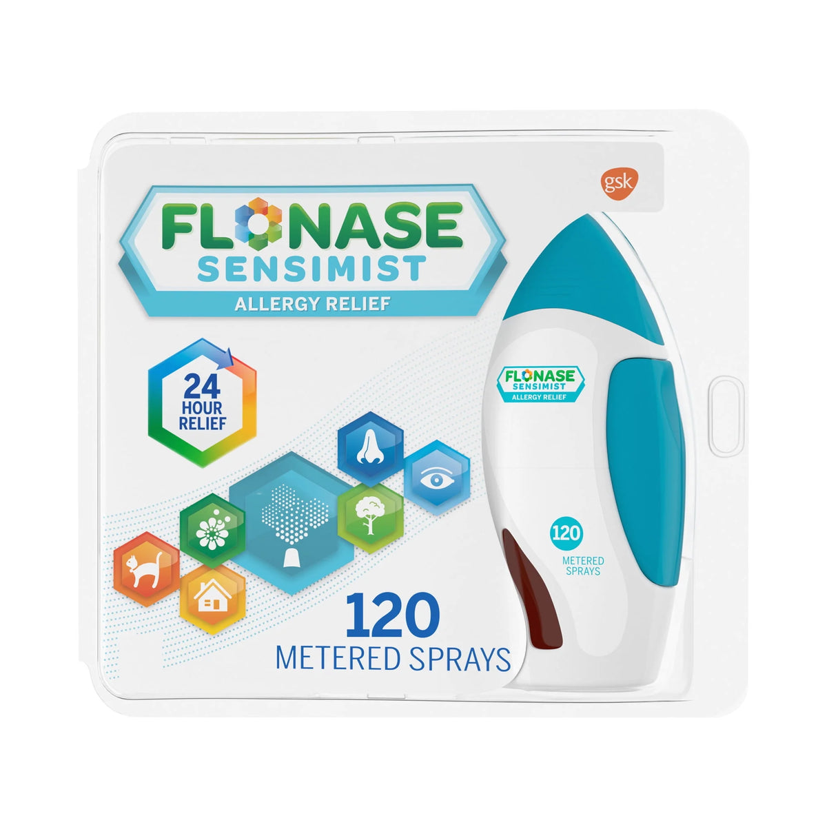 Non-Drowsy Allergy Relief Nasal Spray, 120 Sprays F189020