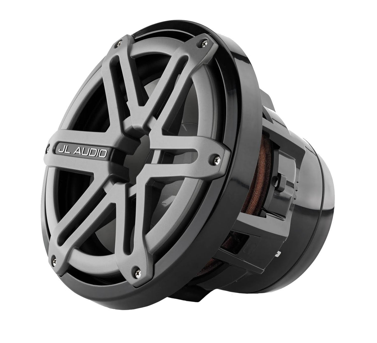 8x22 Marine Subwoofer Driver with Titanium Sport Grille E660