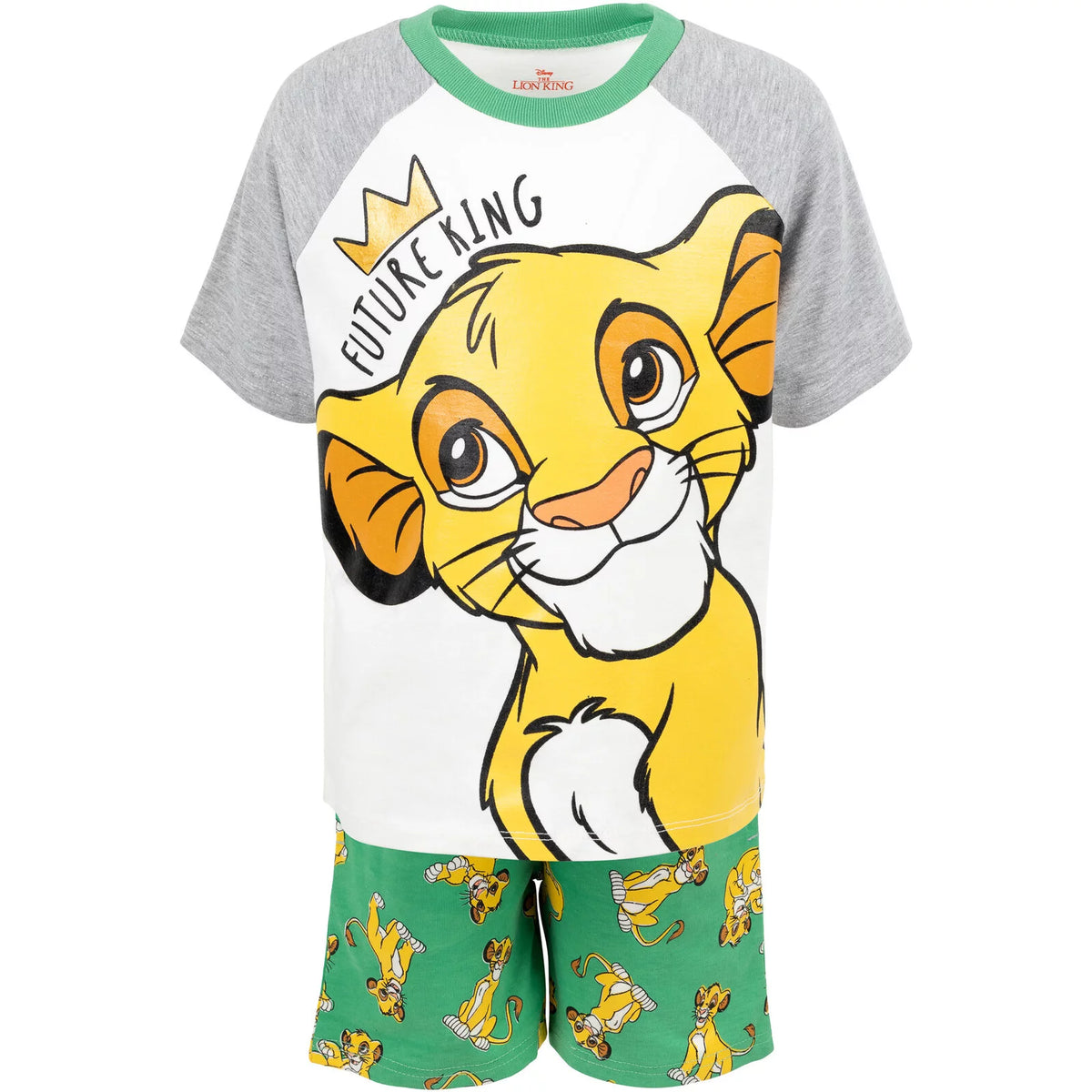 T-Shirt and French Terry Shorts Outfit Set X9493