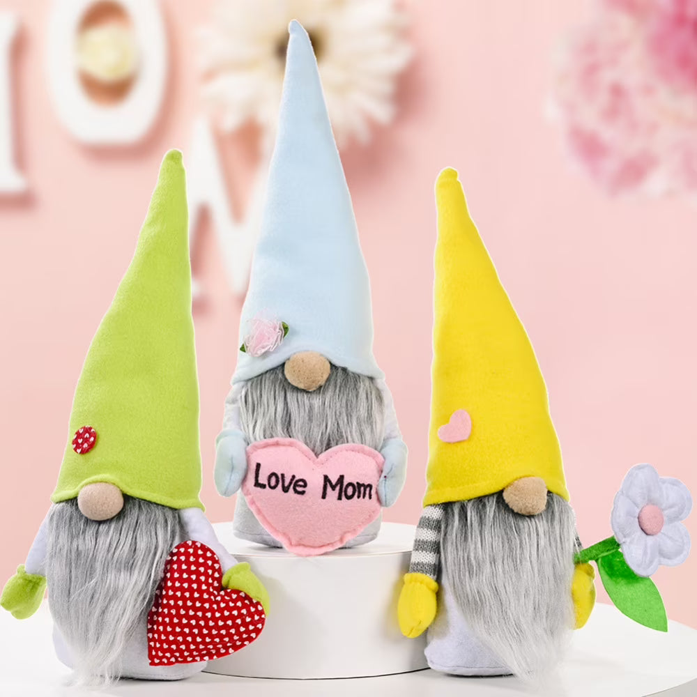 3pcs Handmade Gnome Dolls H466616