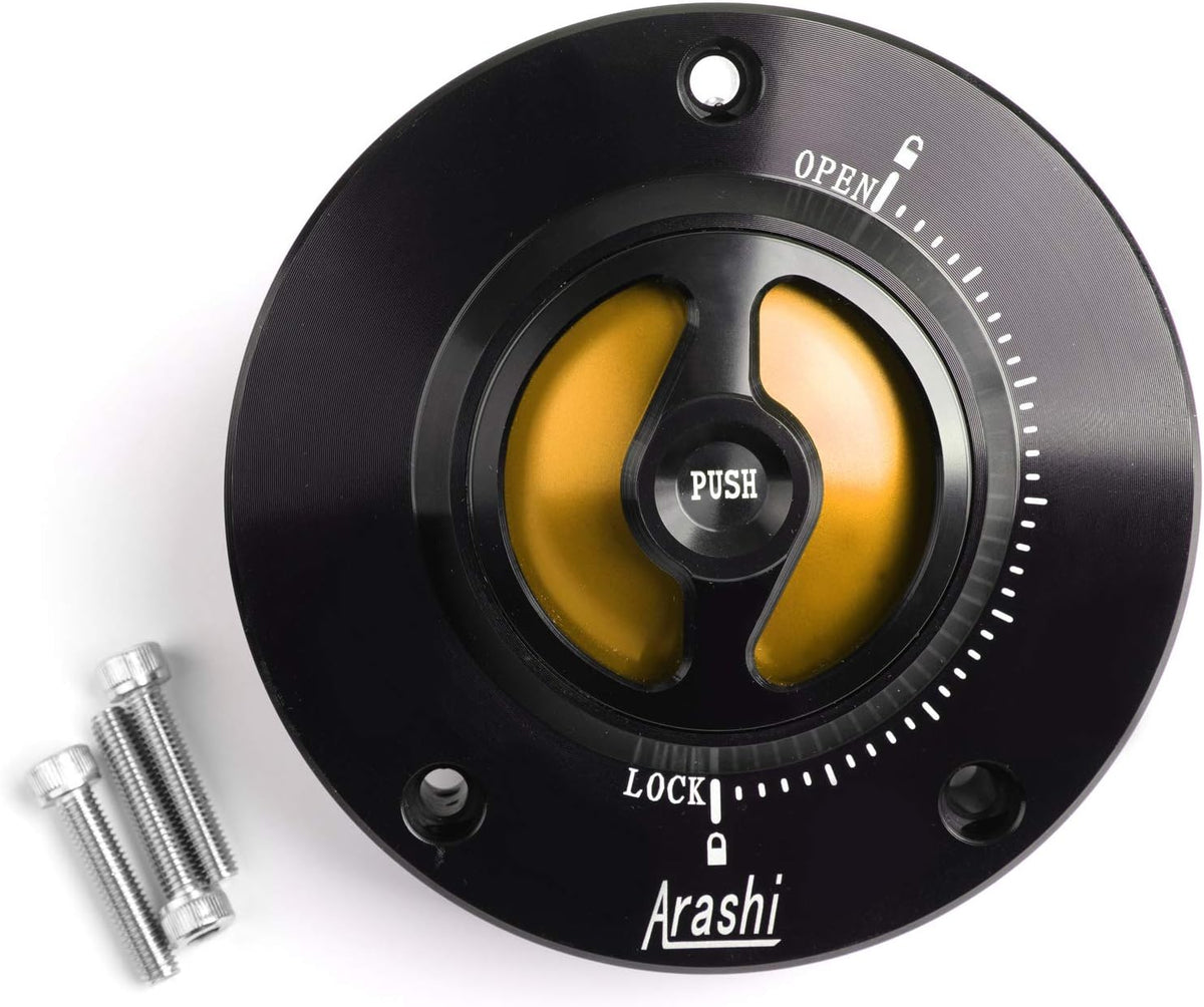 CNC Keyless Fuel Gas Tank Cap M3285