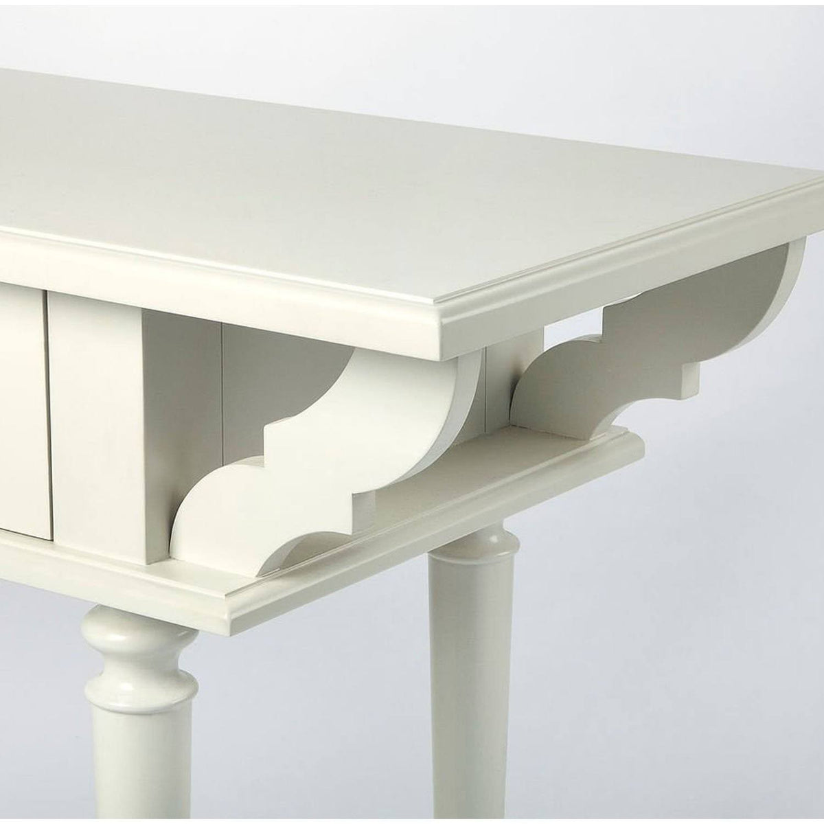 White Console Table C89983