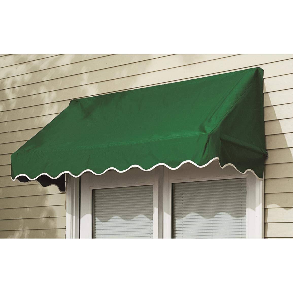 Hunter/White Window and Door Awning D8075