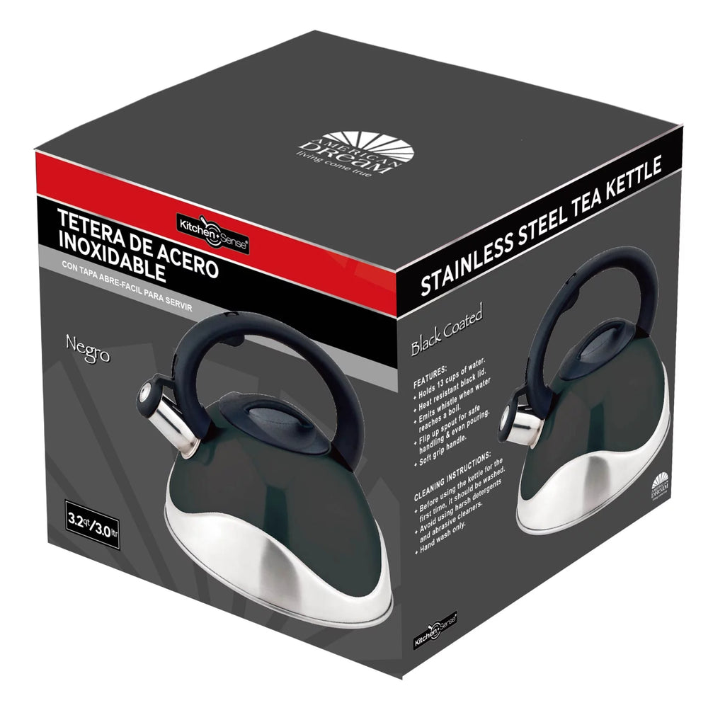 Stainless Steel Whistling Tea Kettle 3 Liter A2639