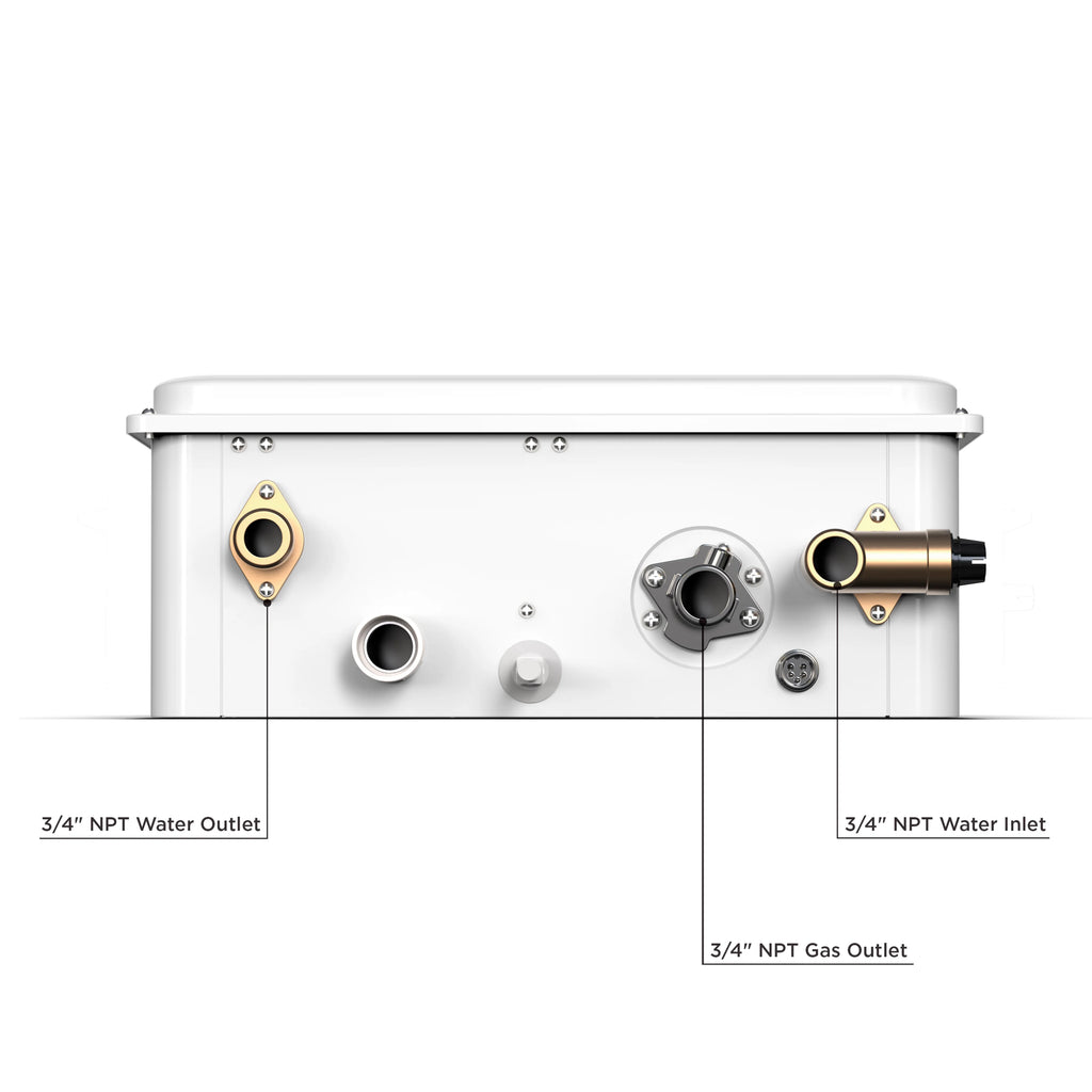 Indoor 6.8 GPM Liquid Propane Tankless Water Heater P157