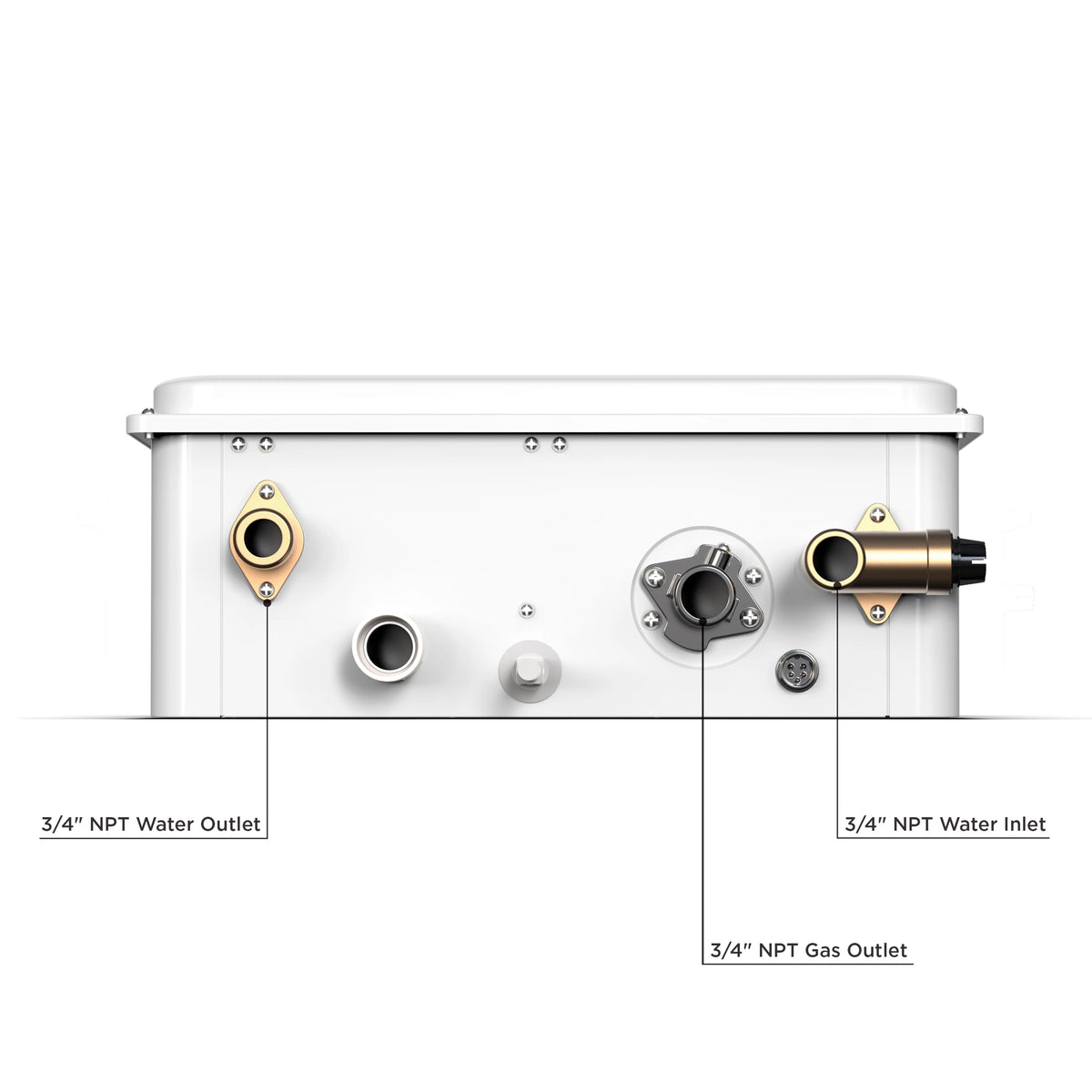 Indoor 6.8 GPM Liquid Propane Tankless Water Heater P157
