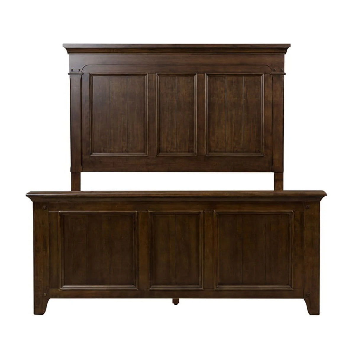 Queen Panel Bed and 9 Drawer Dresser R3502