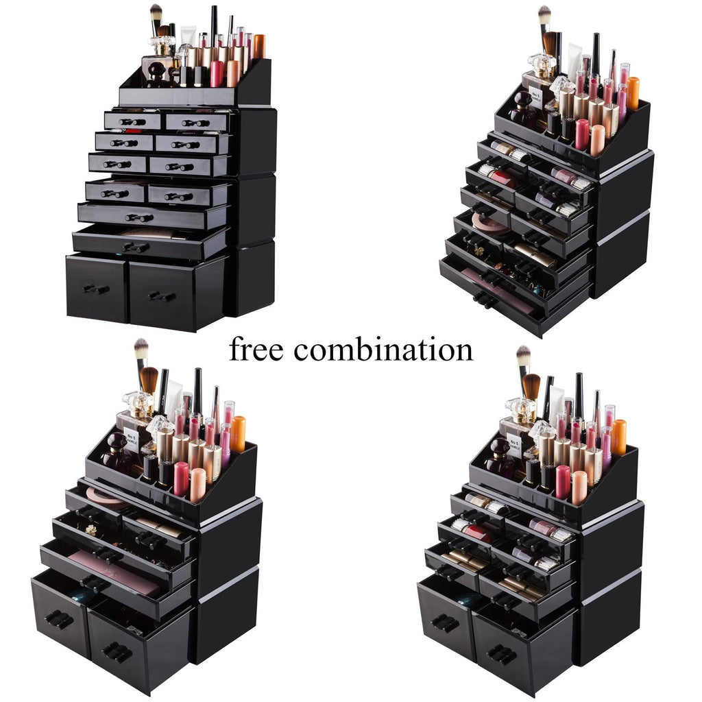 Makeup Cosmetic Organizer Storage Drawers J4148