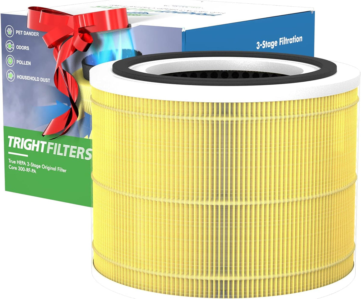 Core 300 3-in-1 True HEPA Activated Carbon Filter Pack of 2 U135