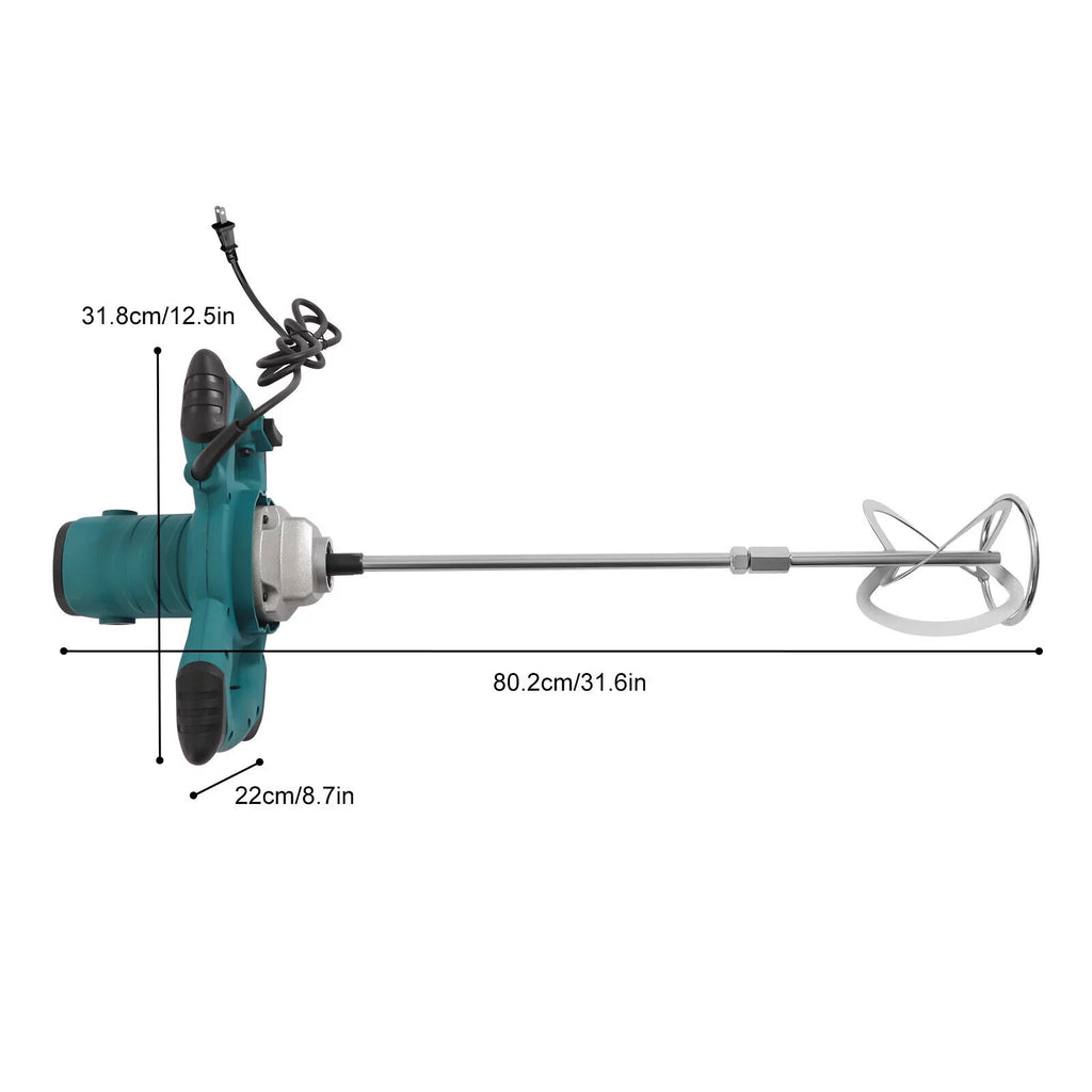 2100W Electric Cement Mixer S404736
