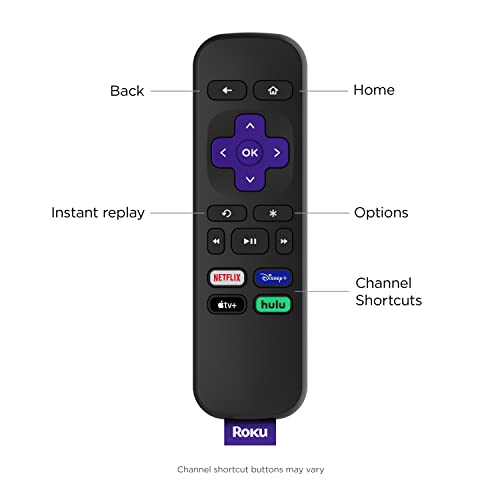 HD Roku Streaming Device with Simple Remote B964659