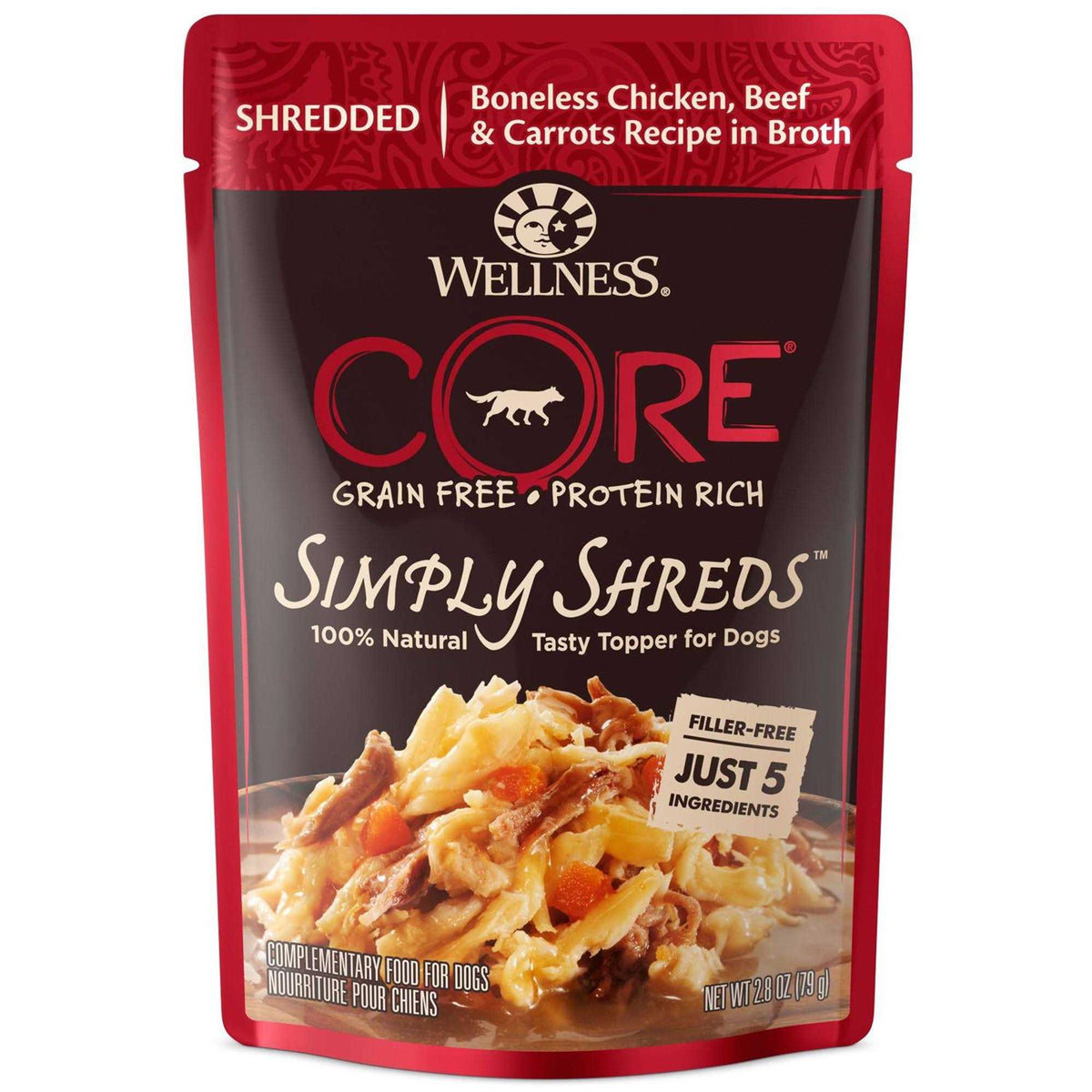Grain Free Chicken Wet Dog Food Topper A805733