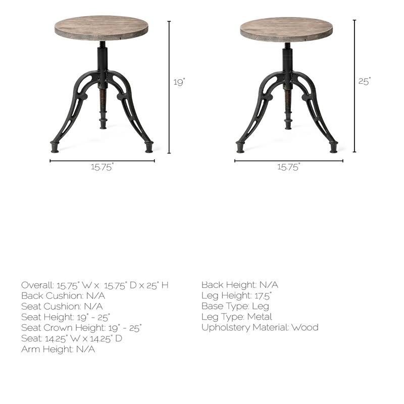 Black Stool K930719
