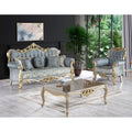 3 Pieces Living Room Set Sofa Chair Coffee Table T601