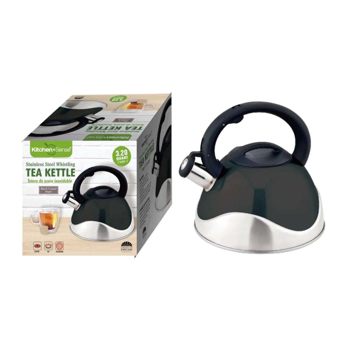 Stainless Steel Whistling Tea Kettle 3 Liter A2639