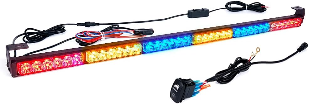 36 Rear LED Chase Light Bars with Strobe Brake Reverse Turn Signal R333